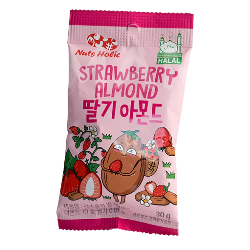 NUTSHOLIC Almond Strawberry 30G